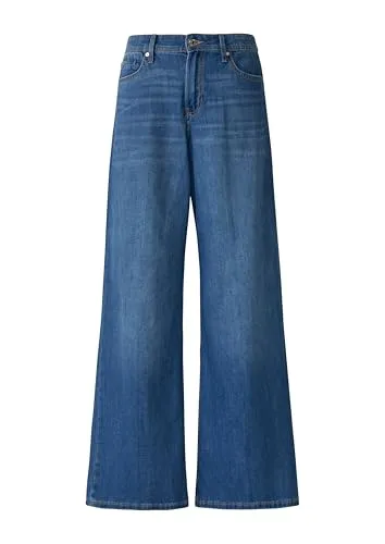s.Oliver Damen Jeans-Hose 54Z6, Relaxed Fit für hohen Tragekomfort - Jeans im 5-Pocket-Design mit Mid Rise-Bundhöhe und Gürtelschlaufen, ideal für lässige Outfits und den ganzen Tag.