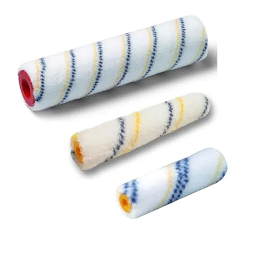 DD Composite Nylon-Polyamidwalzen Sets, 250mm, sehr strapazierfähig - Hochwertige Anstreichrollenzubehör aus lösemittelbeständigem Polyamid/Nylon. Ideal für glatte Oberflächenbearbeitung und vielseitig einsetzbar bei verschiedenen Farben und Beschichtungen. Set mit 5 Stück.
