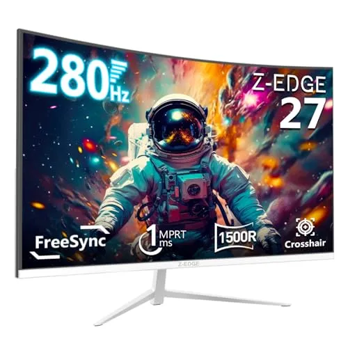Z-Edge 27 Zoll Curved Gaming Monitor 280Hz von Z Z-Edge