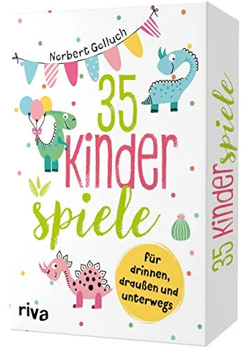Kinderspiele für drinnen, draußen und unterwegs 35 von Riva