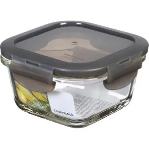 LocknLock Frischhaltedose LLG205G, aus Glas, 0,3 Liter, transparent, luftdicht