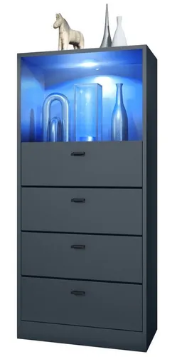 Vladon Kommode Pino V3 in grau von Vladon