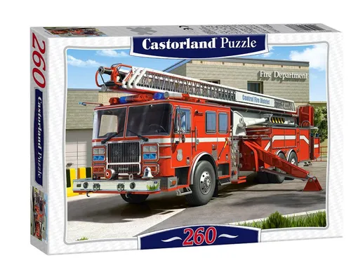 Puzzle 260 elementów Fire Engine CASTORLAND B-27040 CASTOR 5904438027040