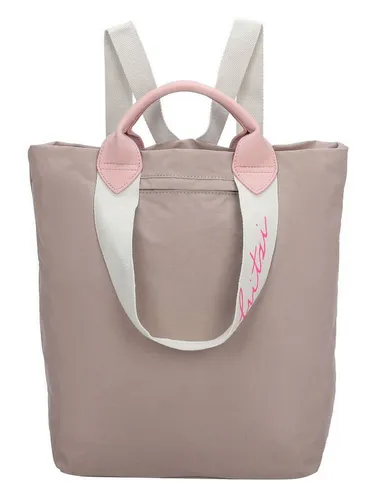 Fritzi aus Preußen Rucksack Backpack, Stony - Rucksacktaschen mit modernem Casual-Design, aus robustem Nylon, ideal für den Alltag und Reisen - leicht und praktisch mit verstärkten Tragegriffen.