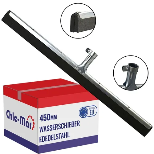 Wasserschieber 45 cm Bodenabzieher mit SchaumgummiAbzieher Boden für Fliesen