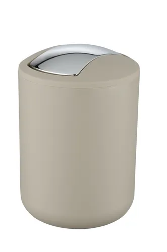 Wenko Brasil S Mülleimer – taupe, 2 Liter Tischabfalleimer