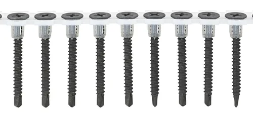 SPAX Schrauben GIX-D TROMPETENKOPF 3,5 x 25 H2 - 1000 Stück, ideal für Gipskartonbefestigungen und Metallprofile, Phosphatiert und magaziniert