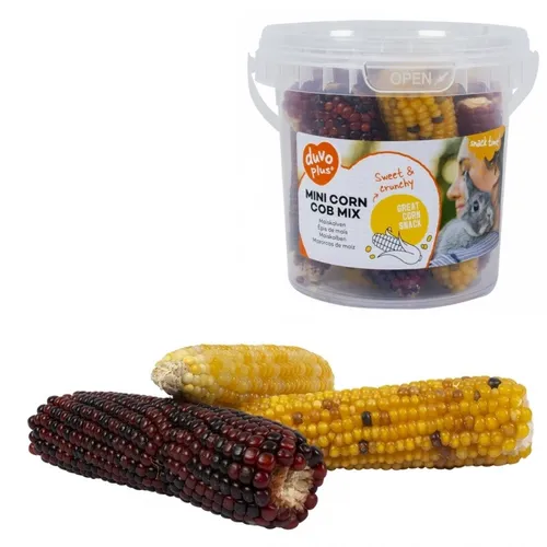 Mini Maiskolben für Nager - Snack Knabberspaß Beschäftigung Zahn- Pflege