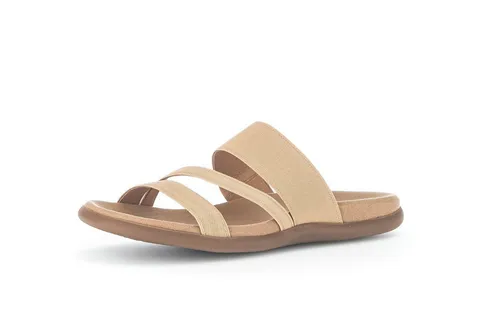 Gabor Damen Pantoletten - Best Fitting Slip-Ons für den Sommer - Pantoletten für Damen, ideal für den Sommer mit bestem Tragekomfort dank der hochwertigen Leder-Innensohle und der flachen Latexsohle.