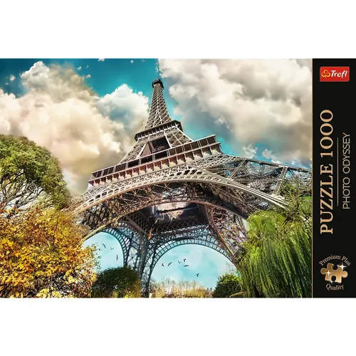 Trefl TREFL Premium Plus Puzzle Eiffel Tower in Paris, France, 1000 pcs