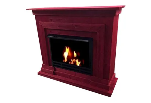 Kaminbau Mierzwa Echtfeuer-Dekokamin Berlin Deluxe - Dekokamin mit regulierbarem Brenner, ideal für rauchfreies, echtes Kaminfeuer in jedem Raum, umweltfreundlich und wartungsfrei.