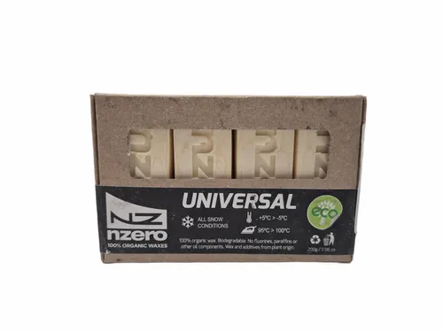 NZEROWAX Organische Skiwachs Pflanzenwachs für Ski