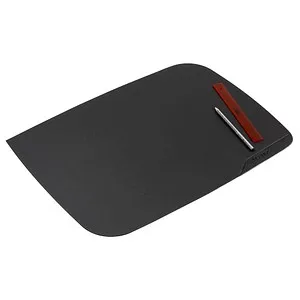 LEITZ Schreibtischunterlage 53x40cm - elegante schwarze Schreibunterlage, aus hochwertigem PVC für einen stilvollen Arbeitsplatz