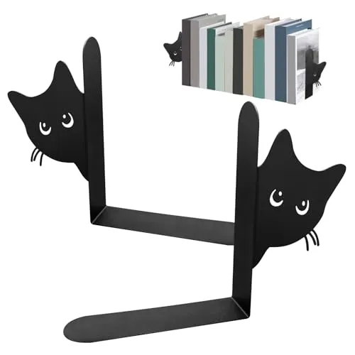 Buchstützen Schwarz von Solinorex