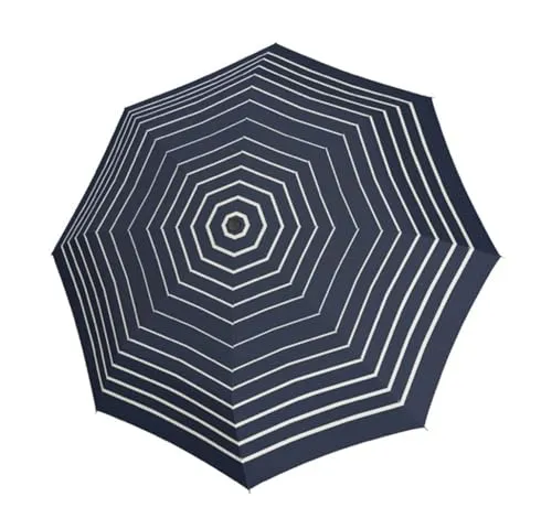 doppler® Taschenregenschirm Fiber - Automatischer Klappschirm - Robuster und kompakter Regenschirm für den Alltag. Mit automatischem Öffnen/Schließen, windkanalgetestet und wasserabweisend. Ideal für nasse Tage, leicht zu transportieren.