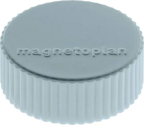 Magnetoplan Magnet (Ø x H) 34mm x 13mm rund Blau 10 St. 1660003