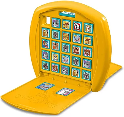 Top Trumps Match Disney Animals Brettspiel, Spielen Sie mit Simba, Bambi, Dumbo, Lady and The Tramp, Race to Match 5 der gleichen Charaktere in Folge, lustiges Familienreisespiel für 2 Spieler ab 4