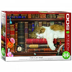 eurographics Puzzle - Katzennickerchen - 500 Teile 300842