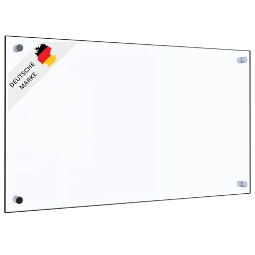 DELUKE® Küchenrückwand Glas - 70x50cm Transparent | Wandverklediung Küche Wandschutz Spritzschutz Herdspritzschutz Glasplatte Rückwandküche Küchenwand Design