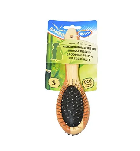 Duvo+ 158008 Bamboo 2-In-1 Pflegebürste, S