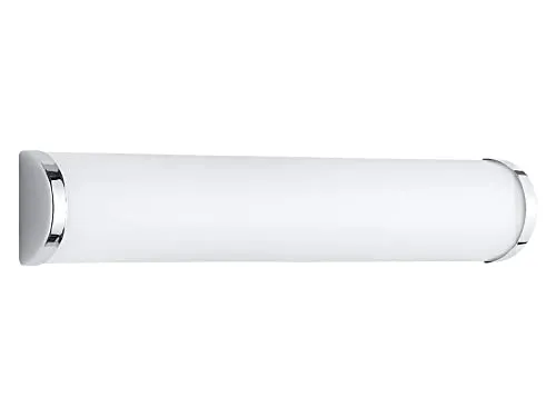 Trio Leuchten Wandleuchte Xavi 2803031-06 - Elegante Wandleuchte aus Metall in Chrom mit satiniertem Glas, ideal für stilvolle Wohnräume. Exklusive 3x E14 Leuchtmittel für individuelle Lichtgestaltung.