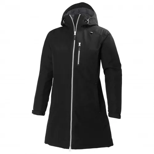 Helly Hansen Damen Winterjacke W Long Belfast, Schwarz, XS - Mäntel & Parkas für Damen, wasserdicht und atmungsaktiv mit verstellbaren Ärmelbündchen für optimalen Komfort in der kalten Jahreszeit.