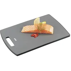 Gefu Schneidebrett  LEVORO , grau , Kunststoff , Maße (cm): B: 21,5 H: 1