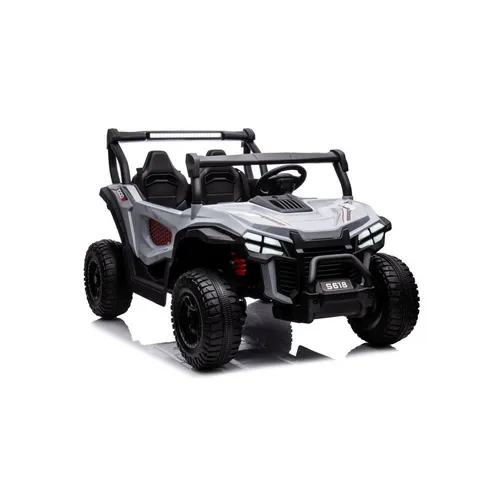 Wisam Elektro-Kinderauto S618 Grau 4x4 - Das Elektro-Kinderauto S618 in Grau bietet ein realistisches Fahrerlebnis für Kinder und sorgt für abwechslungsreichen Spielspaß. Mit durchdachter Ausstattung und einfacher Bedienung ist es ideal für kleine Fahrer und für den Einsatz im Freien geeignet.