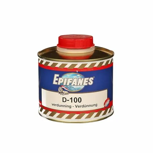 Epifanes D-100 AF-Verdünnung für Antifouling, E7-7A, Foul-Away, Unterwasserprimer, Werdol Kupferfrei, Westwind Antifouling und Werdol Silverpaint (500 ml)