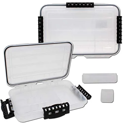 Angel-Berger Waterproof Tackle Box Zubehörbox wasserdicht Köderbox Angelbox