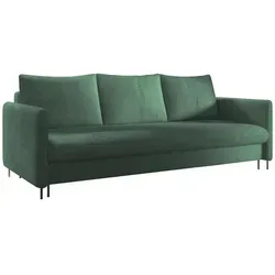 Bettso Schlafsofa, Dunkelgrün, Schlaffunktion für Gäste