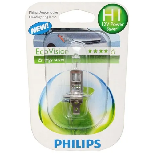 Philips H1 Eco-Vision 12V 55W Energysaver Auto-Lampe Auto-Birne Halogen-Lampe