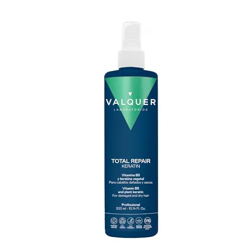 Valquer Pure Keratine Repair Total 300ml - Shampoos & Spülungen, intensive Haarkur mit Keratin für repariertes und gestärktes Haar, ideal für normales Haar.