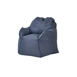 Sitzsack-Sessel ¦ blau ¦ Maße (cm): B: 85 H: 70 T: 80.0