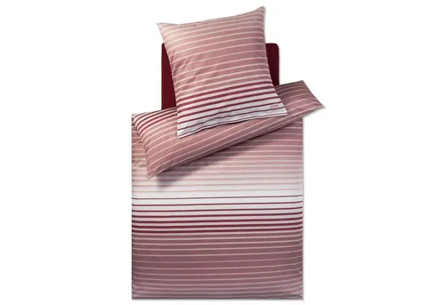 Joop! Bettwäsche J! Shutter, Rot, 200x200 cm in rot von JOOP!