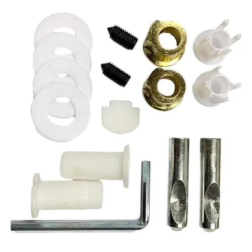 NEG Tiefspül-WC Montage-Set QuickFix-9N - WC-Becken mit einfacher Wandbefestigung, ideal für schnelle und sichere Montage.