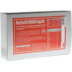 Produktbild Aminofit 8.000 Liquid Ampullen 20 St