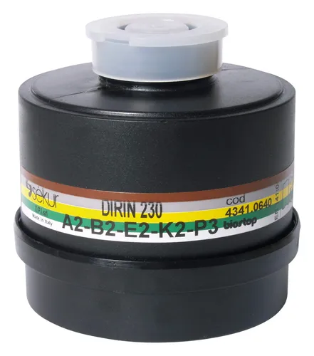 Ekastu Kombifilter Ekastu 422 782 - Mehrbereichs-Kombinationsfilter DIRIN 230 A2B2E2K2-P3R, leicht und vielseitig einsetzbar für effektiven Schutz