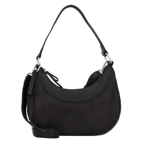 Gabor Hobo Selva - Stilvolle Handtasche mit Karabineranhänger - Handtaschen mit besonderer Materialkombi, elegant und feminin. Ideal für jeden Anlass, bietet praktisches Handyfach und Reißverschluss.