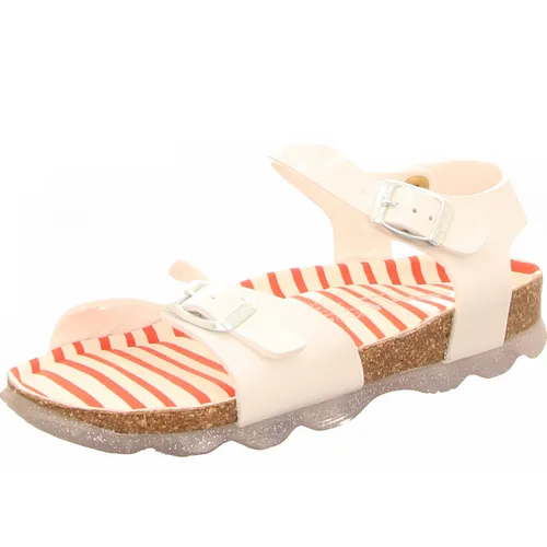 Superfit Sandaletten in weiss/weiss kombi, Gr. 30