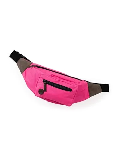 SCHIETWETTER Unisex, Herren Bauchtasche Min Lütten, Gürteltasche, Hüfttasche, Hipbag, Crossbag funktional, weich & stabil pink OS