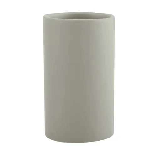 Zahnputzbecher TUBE LBH 7x7x11.50 cm braun