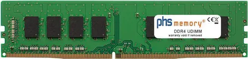 PHS-memory 16GB RAM Speicher für Supermicro C7B250-CB-MK DDR4 UDIMM 2400MHz PC4-2400T-U (SP299351)