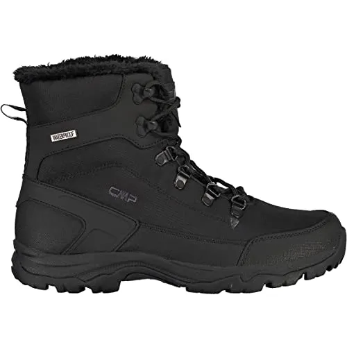 CMP Herren Railo Schneestiefel, Schwarz, 40 EU - Wanderschuhe mit wasserdichter CLIMA PROTECT Membran, ideal für winterliche Abenteuer und optimale Fußschutz bei jedem Wetter.