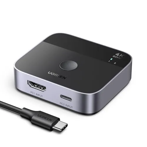 Produktbild UGREEN 4K HDMI 2-IN-1 USB-C Splitter