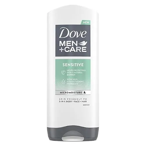 DOVE Dove Men Care Duschgel Sensitive 3 In 1 Body Face And Hair Wash Lemon