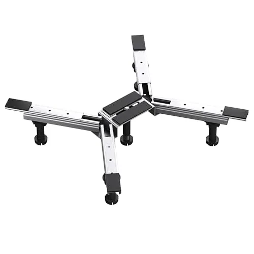 Mai & Mai Duschwannenfüße 138x10x14cm – Verstellbare Montagefüße für Duschwannen