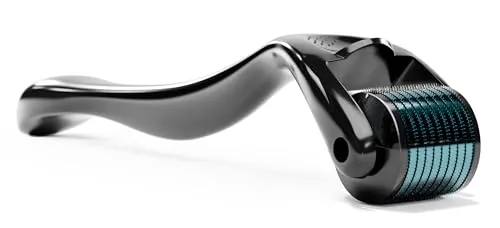ROSELYNBOUTIQUE Derma Roller für Gesicht und Hautpflege – Microneedling Roller für Hautpflege, Bart und Kopfhaut – Edelstahl Nadeln Beauty Tool