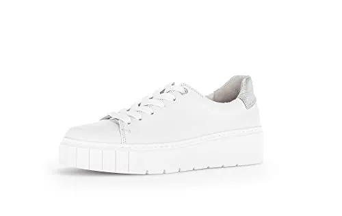 Gabor Damen Low-Top Sneaker - Damen-Sneaker mit komfortabler Mehrweite (H) und Wechselfußbett für optimalen Tragekomfort. Ideal für Freizeit und Sport.