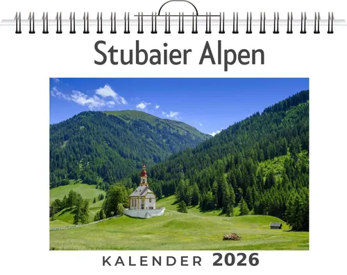 Zoe Schmidt | Stubaier Alpen | Kalender | Deutsch | 2026 | FlipFlop